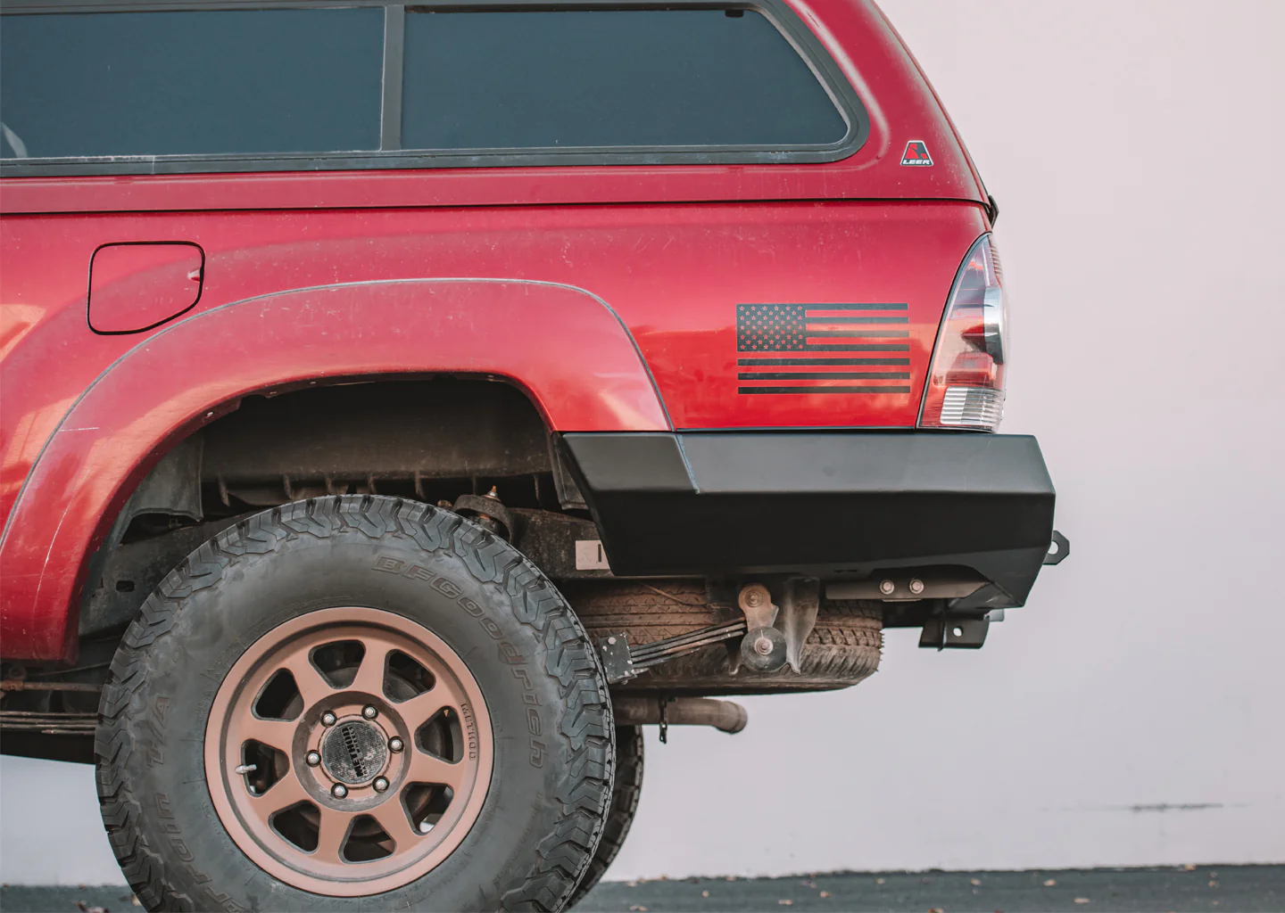 2005-2015 Tacoma High Clearance Rear Plate Bumper - Image 3