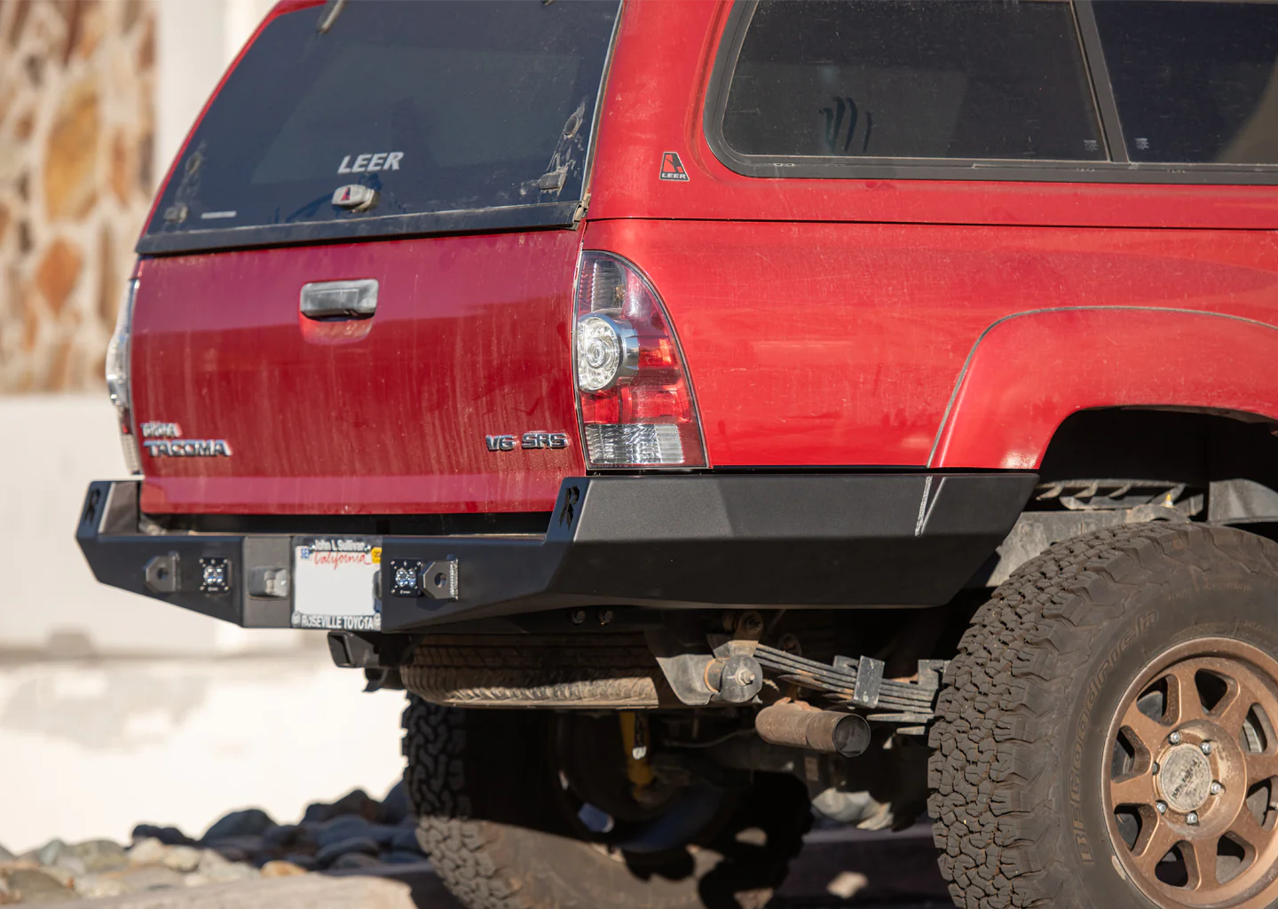 2005-2015 Tacoma High Clearance Rear Plate Bumper - Image 5
