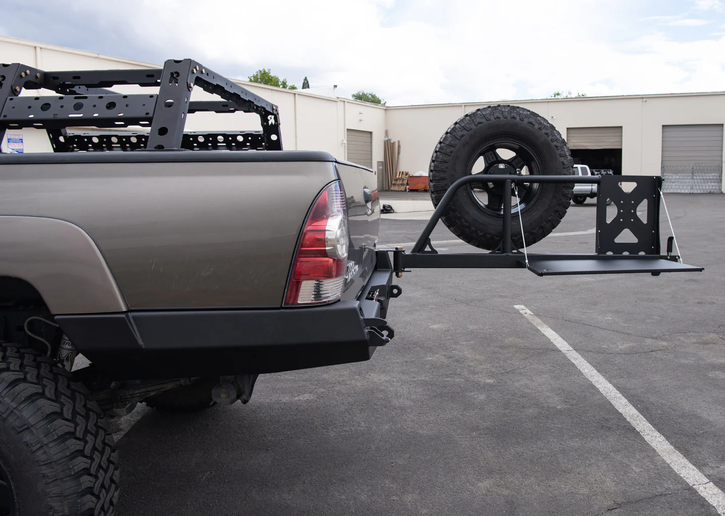 2005-2015 Tacoma High Clearance Rear Plate Bumper - Image 6