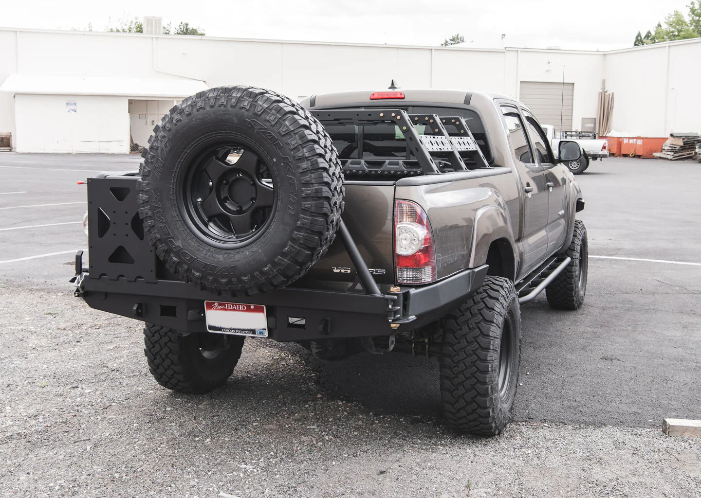 2005-2015 Tacoma High Clearance Rear Plate Bumper - Image 7