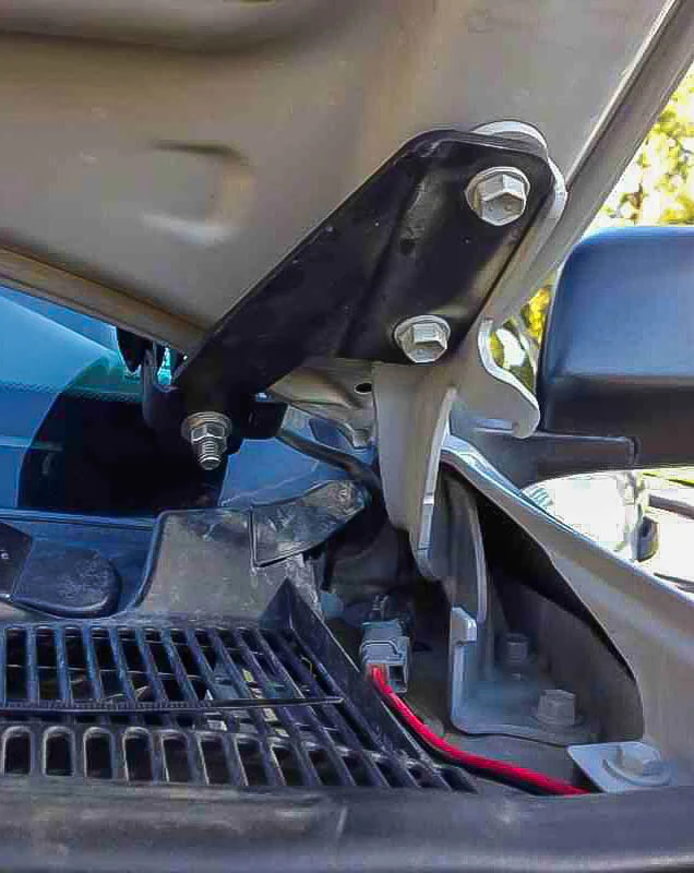 2005-2015 Tacoma Hood Hinge CB/AUX. Mount - Image 3