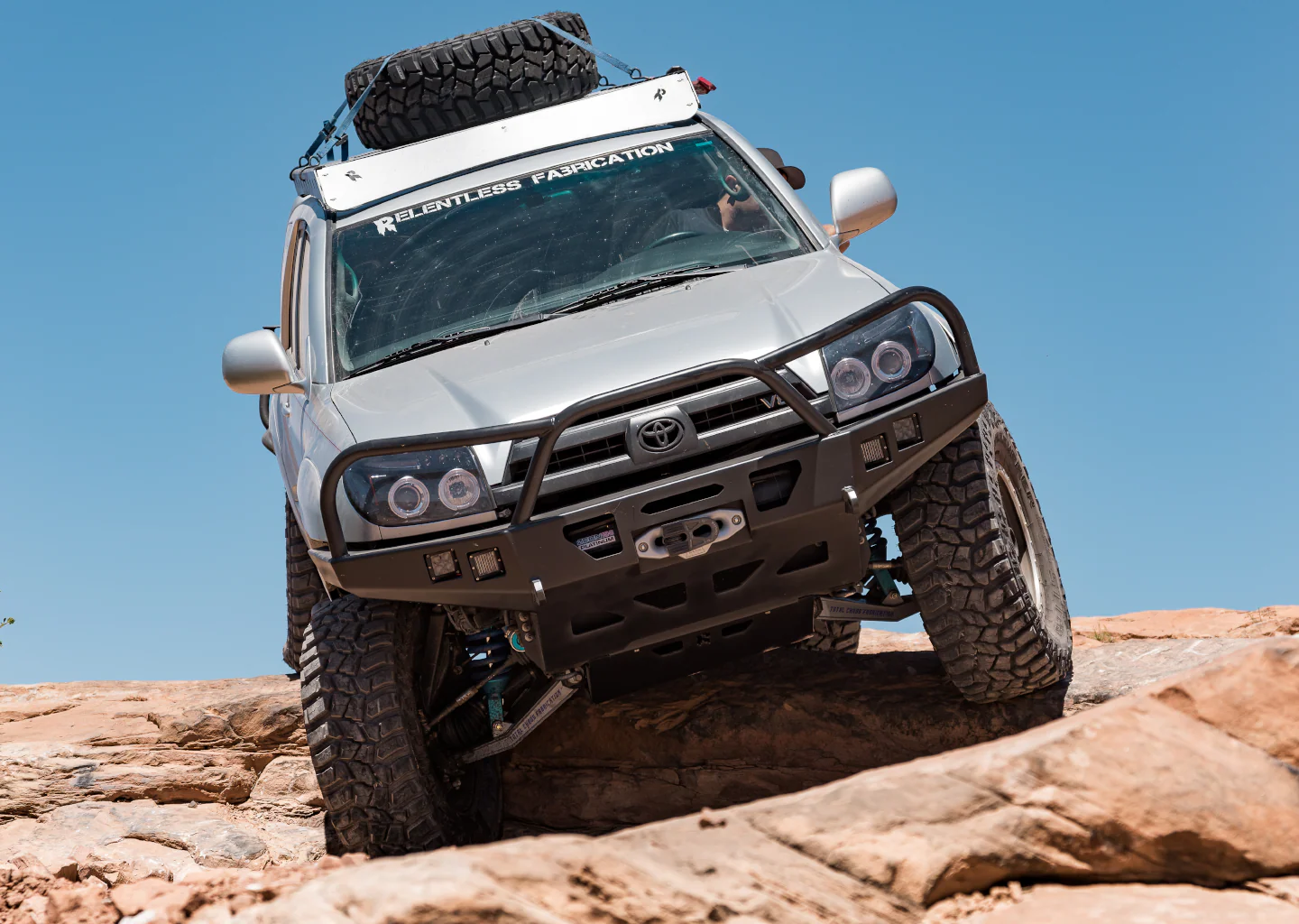 2003-2005 4Runner Front Plate Bumper - Image 3