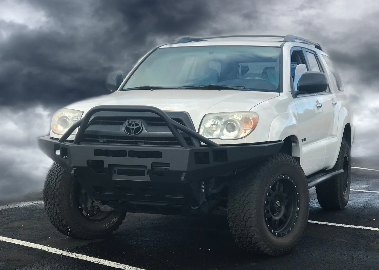 2006-2009 4Runner Front Plate Bumper - Image 5