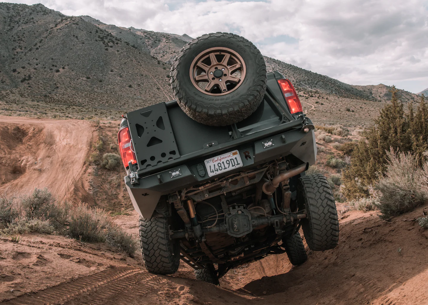 2015- 2022 Chevy Colorado/ 2017- 2022 Chevy ZR2 High Clearance Rear Bumper - Image 4