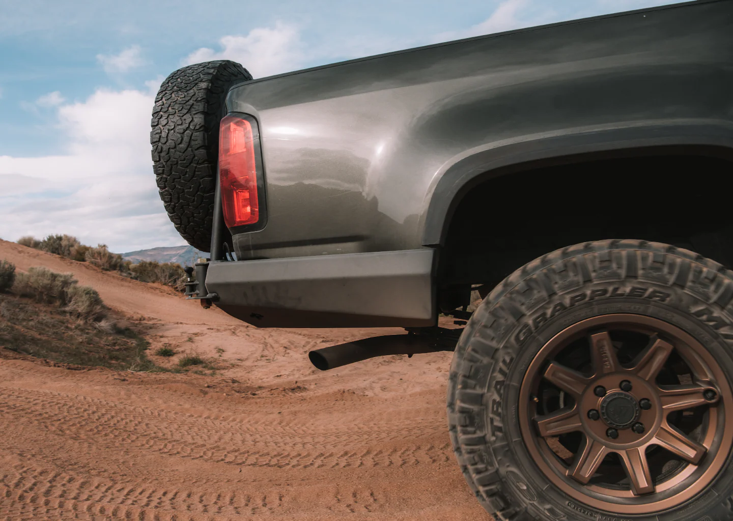 2015- 2022 Chevy Colorado/ 2017- 2022 Chevy ZR2 High Clearance Rear Bumper - Image 7