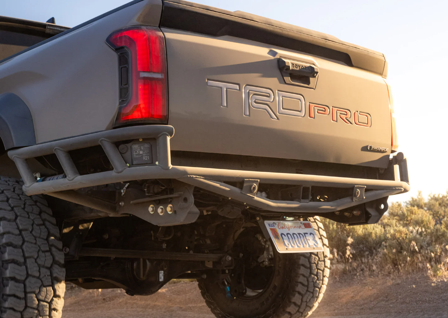 2024+ Tacoma "Black Diamond Series" High Clearance Rear Bumper - Image 11