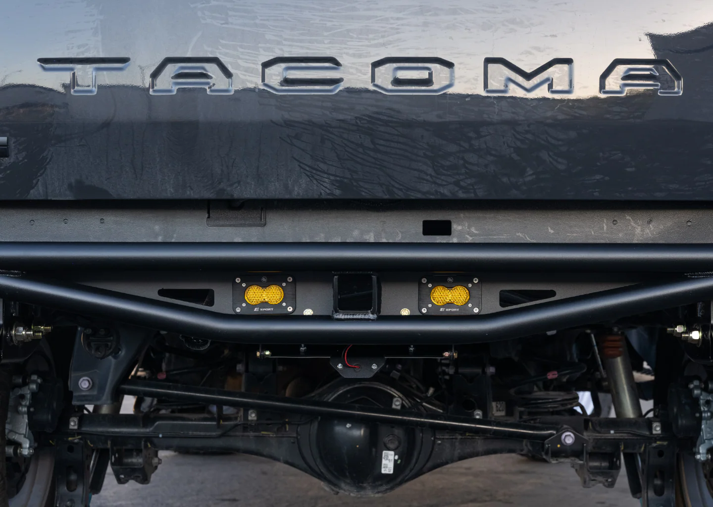 2024+ Tacoma "Black Diamond Series" High Clearance Rear Bumper - Image 6