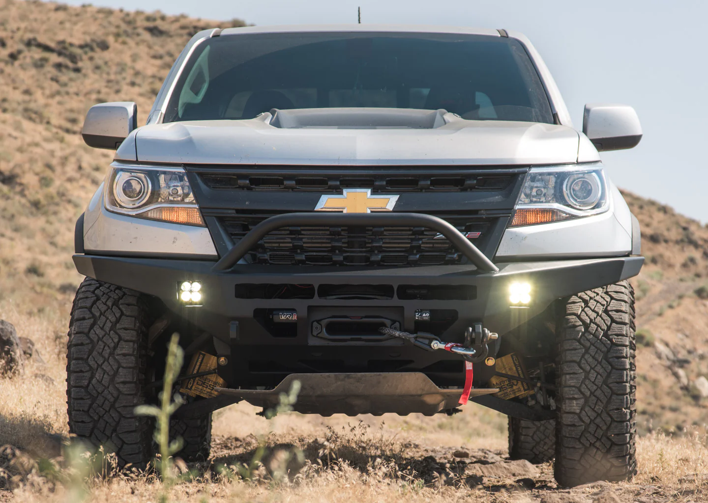 2017- 2020 Chevy ZR2 "Defender" Front Bumper - Image 3