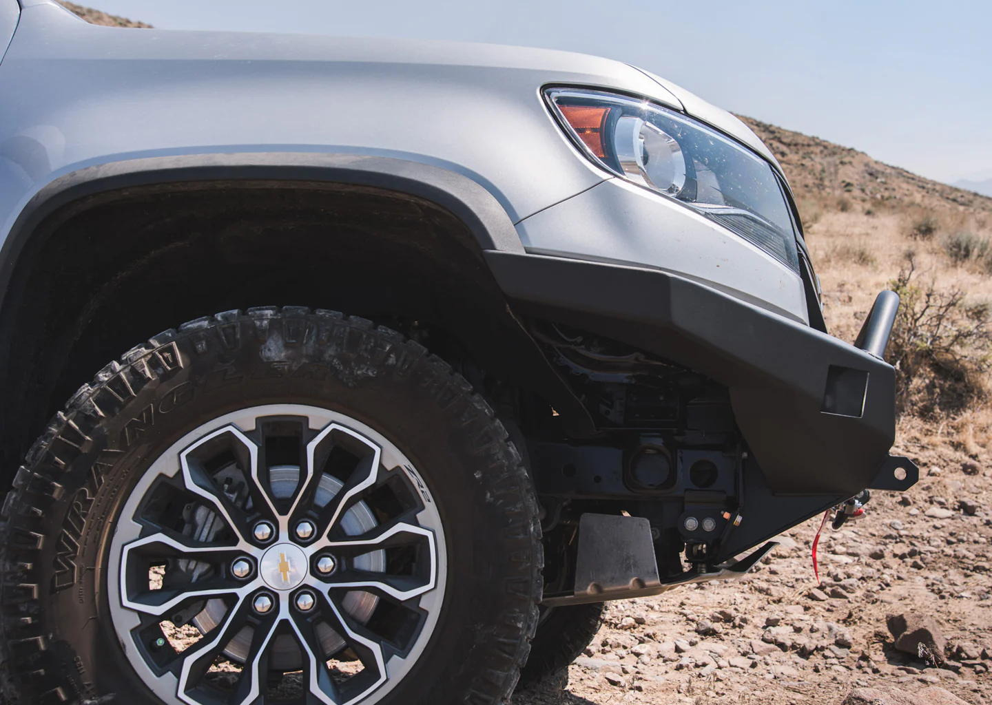 2017- 2020 Chevy ZR2 "Defender" Front Bumper - Image 4