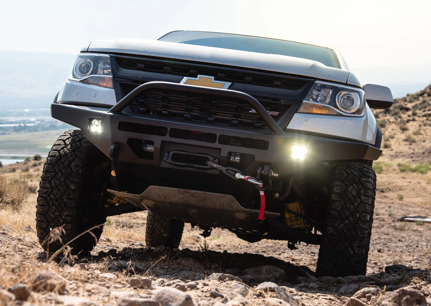 2017- 2020 Chevy ZR2 "Defender" Front Bumper - Image 6