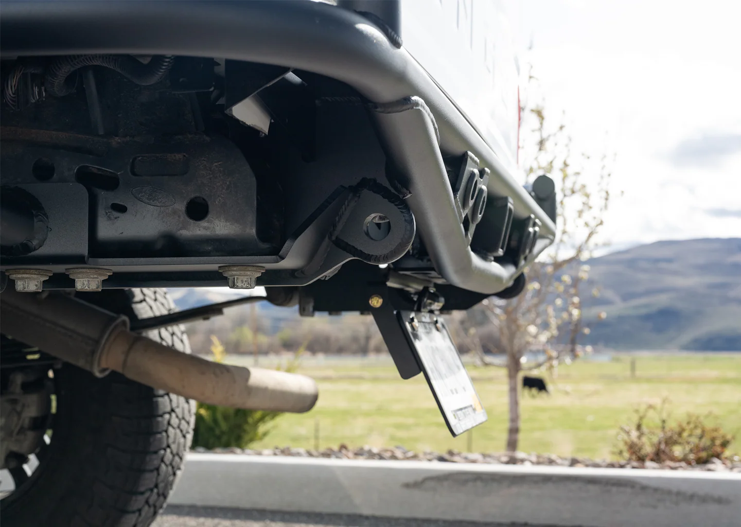 2019-2023 Ford Ranger "Black Diamond Series" High Clearance Rear Bumper - Image 9