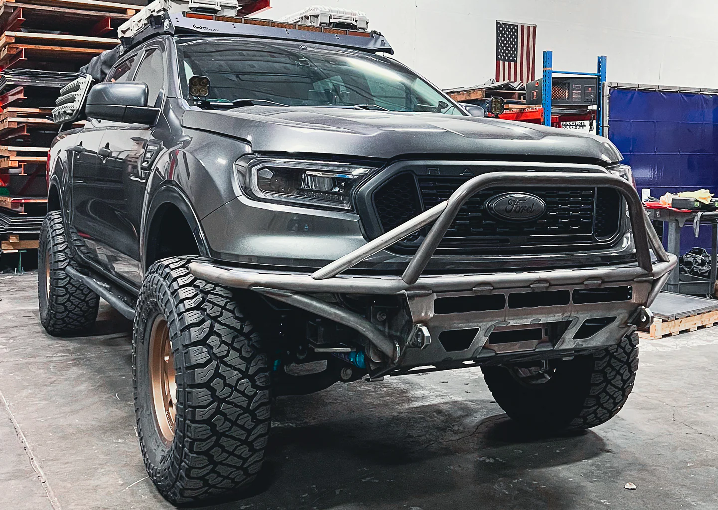 2019-2023 Ford Ranger Front Hybrid Bumper - Image 10