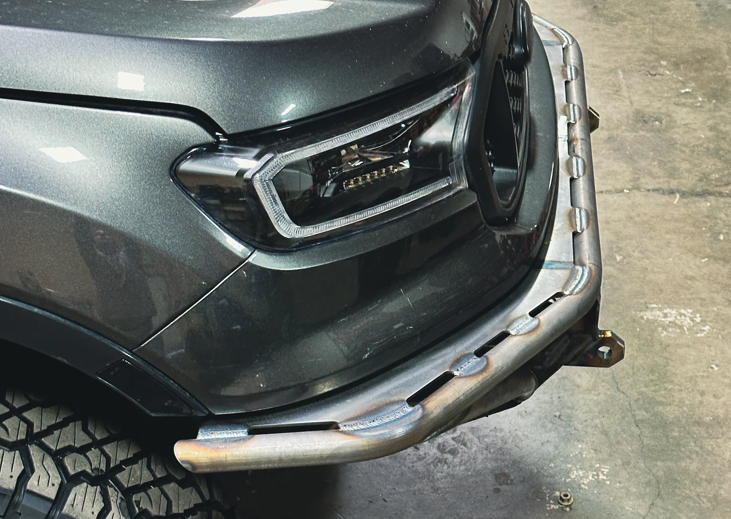 2019-2023 Ford Ranger Front Hybrid Bumper - Image 3