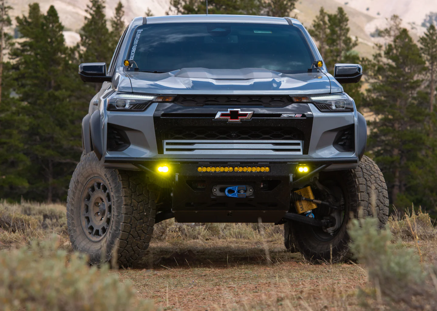 2023+ Chevy Colorado ZR2 Hybrid Front Bumper - Image 9