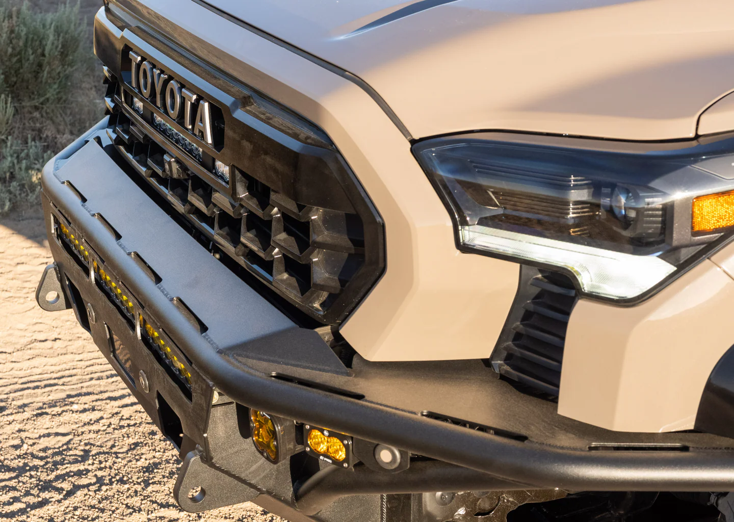 2024+ Toyota Tacoma Hybrid Front Bumper - Image 3