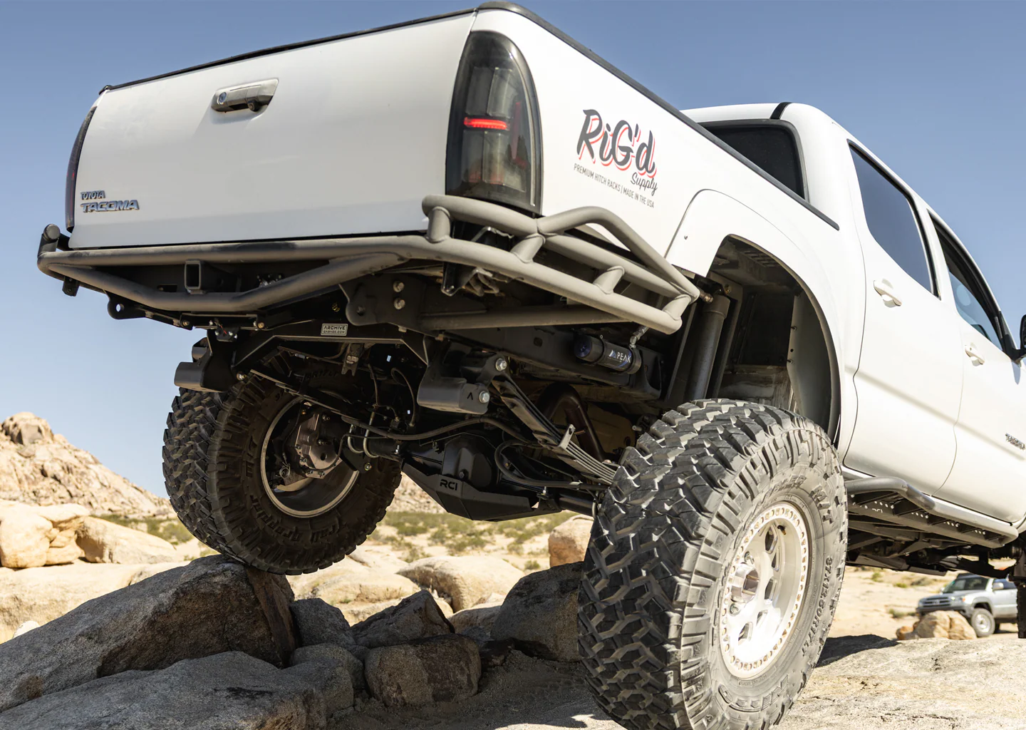 2005-2015 Tacoma "Black Diamond Series" High Clearance Rear Bumper - Image 15