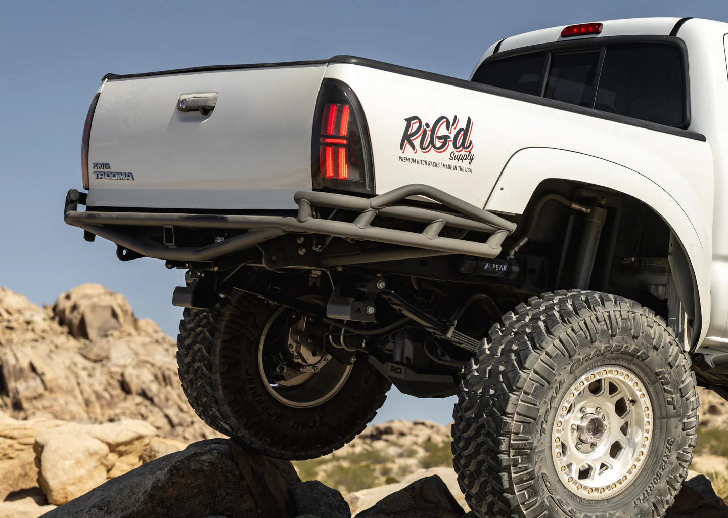 2005-2015 Tacoma "Black Diamond Series" High Clearance Rear Bumper - Image 17