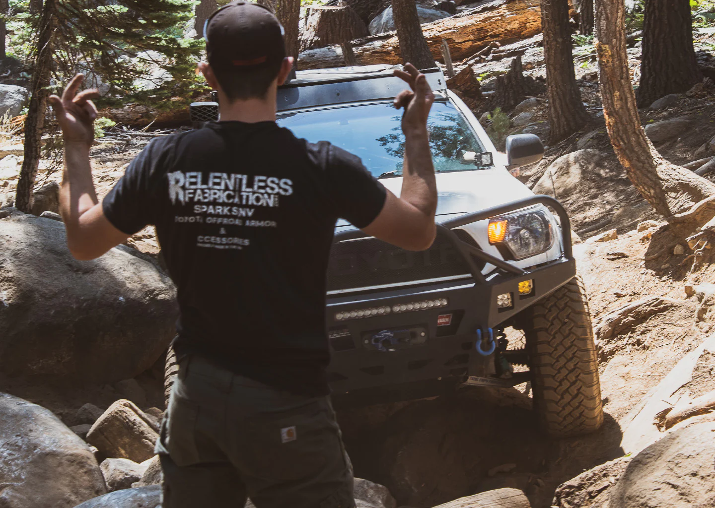 Relentless Fabrication Flag T-Shirts - Image 4